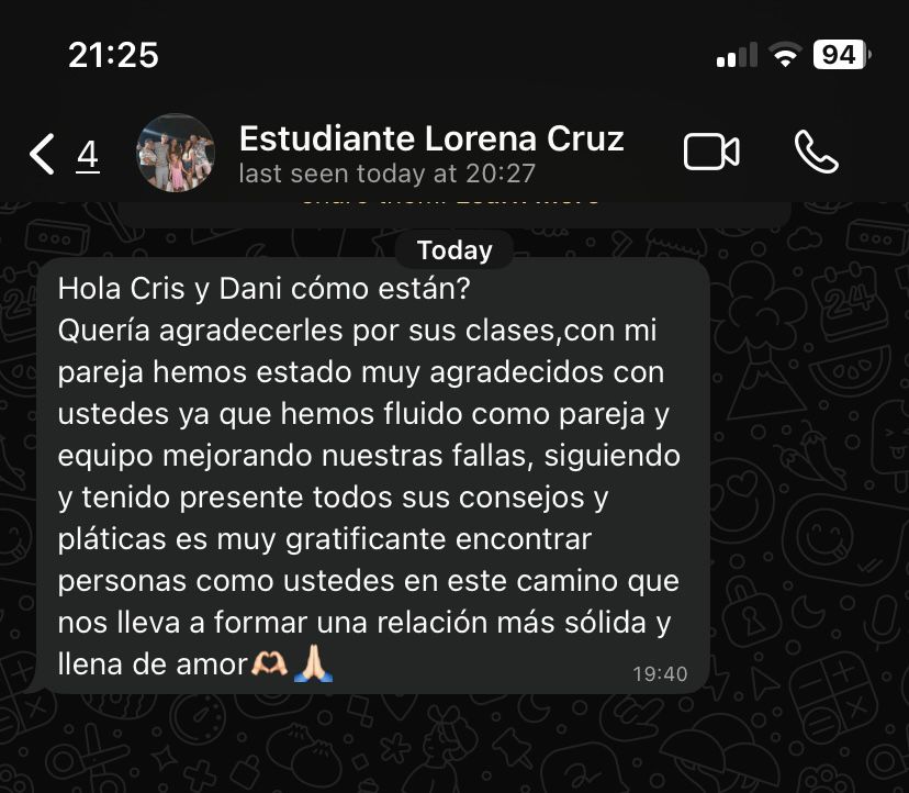 Testimonio — Relaciones más sanas